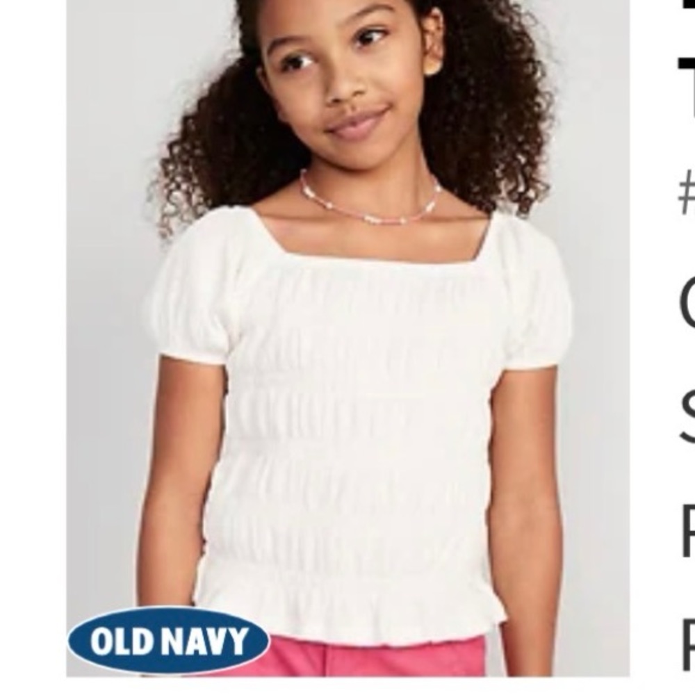Old Navy Smocked Blouse